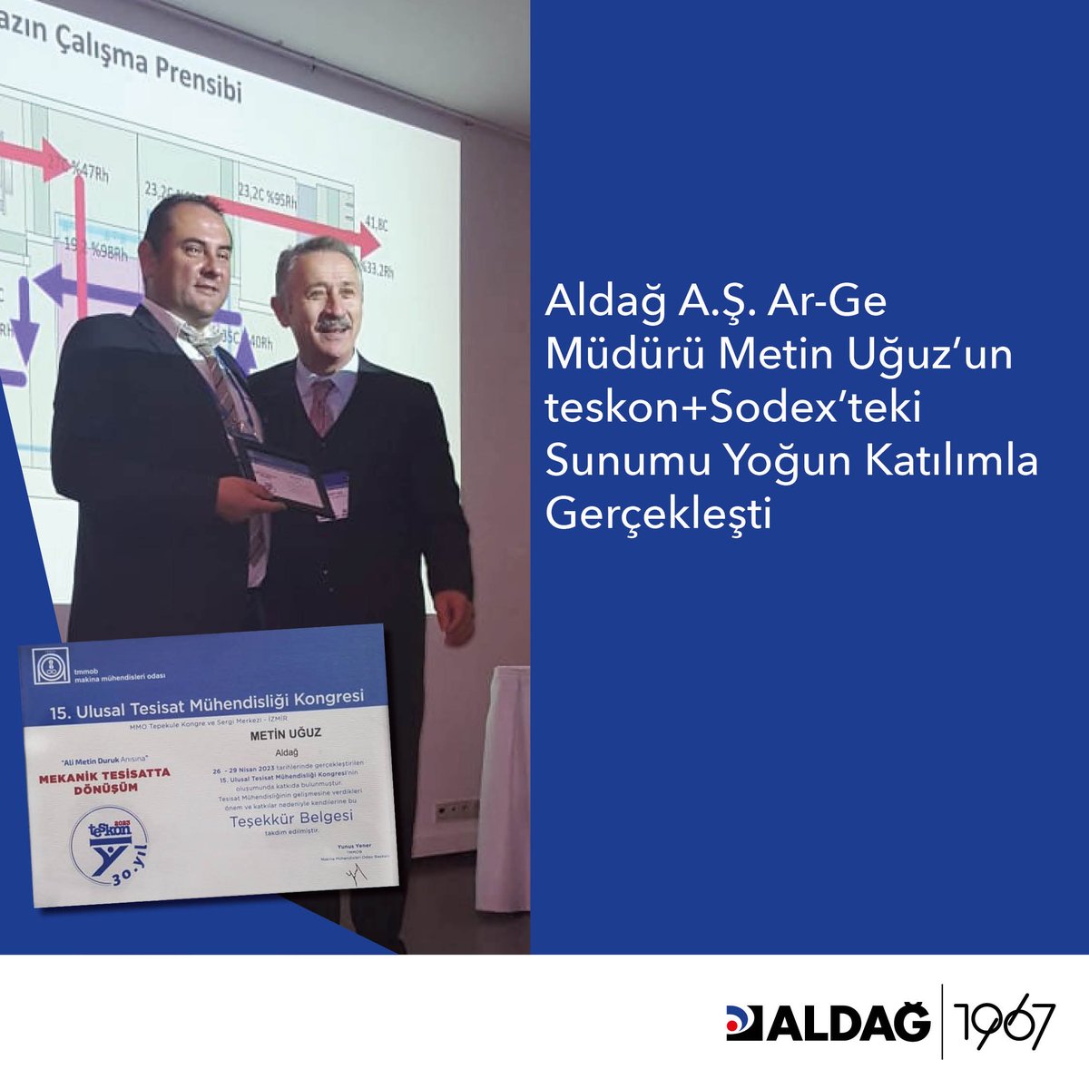 ALDAG_HVAC's tweet photo. #Aldag #Teskon #Sodex https://t.co/dT2VEB5jJi