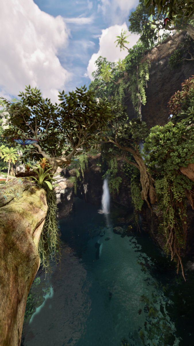 Joyrider2525's tweet photo. Waterfall tour
HorizonForbiddenWest #BeyondTheHorizon 
#BurningShores
#WVPLandscape #forbiddenFriday https://t.co/FS0WYdF8bP