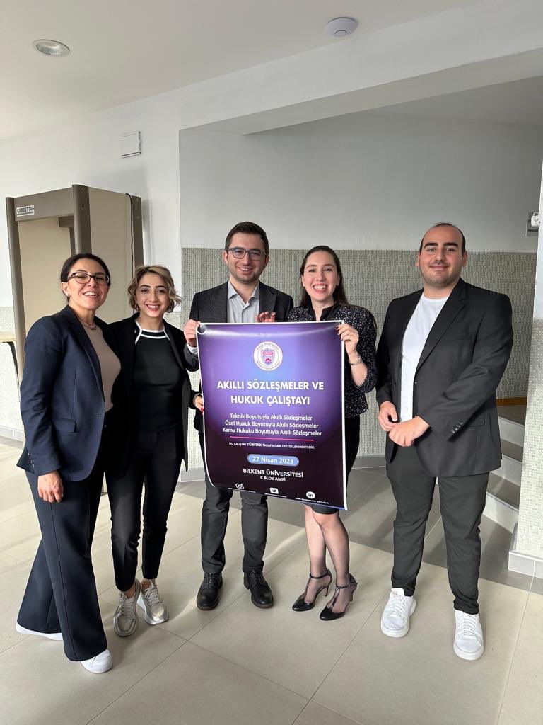 Smartcontrctlaw's tweet photo. 27 Nisan 2023 tarihinde “Akıllı Sözleşmeler ve Hukuk Çalıştay”ımızı gerçekleştirdik. Çalıştayımıza gösterilen yoğun ilgiden dolayı katılan herkese teşekkür ederiz. Çalıştaya katılarak, değerli bilgi ve vakitlerini bizimle paylaşan hocalarımıza teşekkürlerimizi sunarız. https://t.co/XVlGmkzWl4