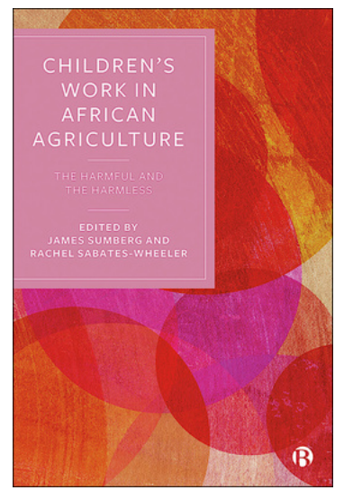 KeetieRoelen's tweet photo. Launched today - #book 'Children’s Work in African Agriculture' edited by Jim Sumberg and @rsabatesw @IDS_UK
Great volume challenging understandings #childwork and policies that tackle #childlabour 👇
It's Open Access: https://t.co/VbOjqPFbOE
my 2 contributions...
1/3 https://t.co/EjhKAh7ryg
