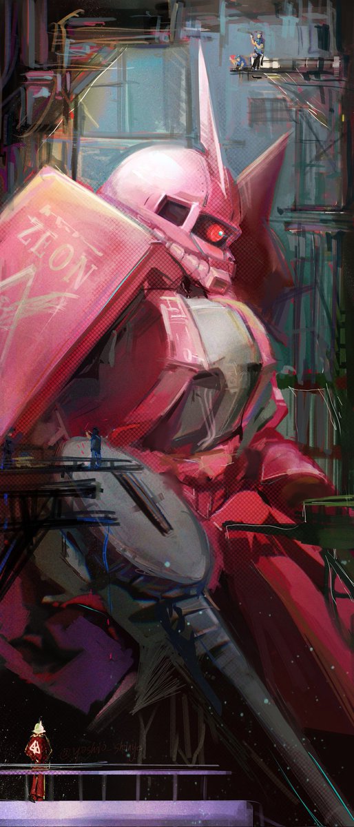 合繪with <a href="/Kimnom5/">Kimnom</a> !
#シャア・アズナブル
#シャア専用ザク
MS-06S