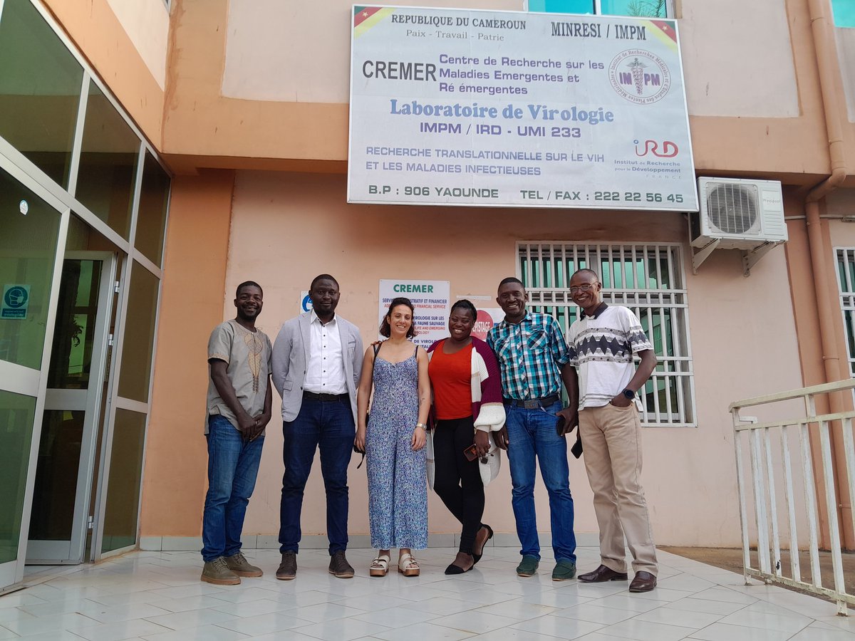 StephanieMvodo's tweet photo. Visiting CREMER and bonding with our IRD Team members, paying tribute to Aimé Mebenga, yesterday brought back unforgettable memories. 

#RIP_Aimé_Mebenga
#OHWA, #Akonolinga, #University-
#CREMER, #Cameroon https://t.co/NPgWSwr6uj