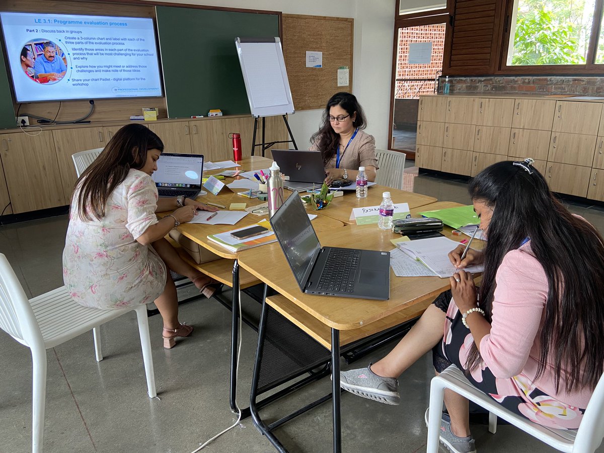 singhrima's tweet image. Engaged participants in the &apos;Planning for Programme Evaluation&apos; workshop sharing their learning and Aha moments #IBAPAC @ibpyp