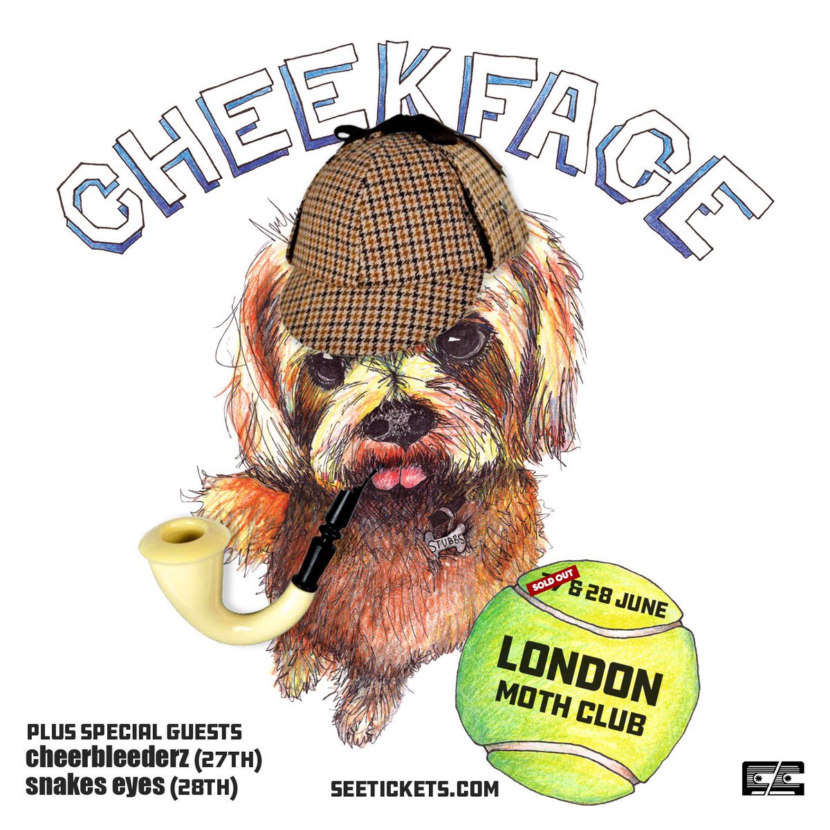 cheerbleederz's tweet photo. CRYING ON OUR SNACKS!! 🍿 🍟 🍇 

Soooo excited that we’re supporting our label mates @cheekfaceREAL on 27 June. It’s already sold out - but they’re doing another gig the next day with @wehavesnakeeyes. 

#cheerface #cheekbleederz

Photos by Alvaro Velazquez https://t.co/FanPzPUkva