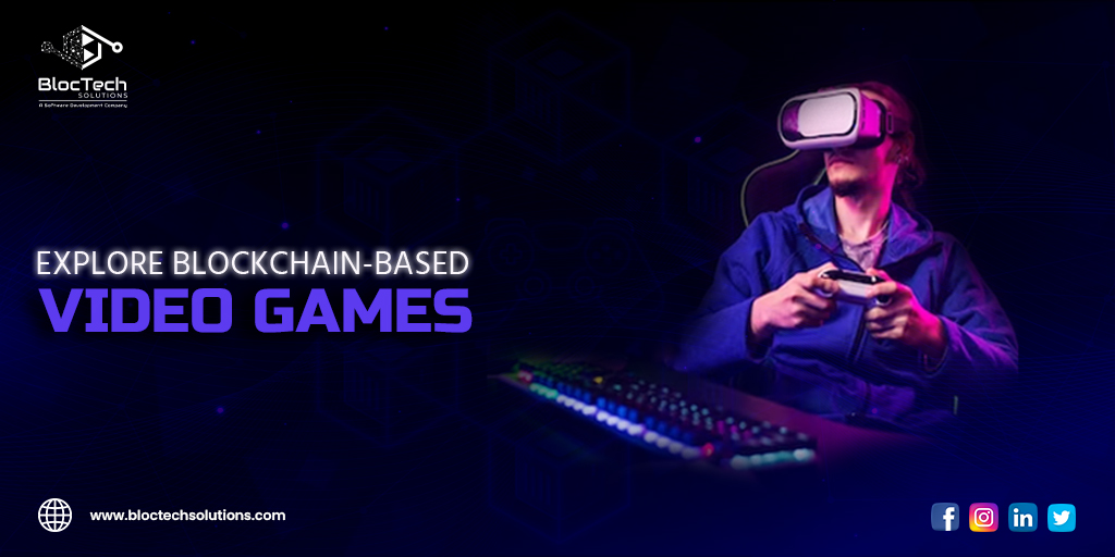 bloctechsol's tweet image. Blockchain-based video games enable players to trade in-game items using cryptocurrencies and non-fungible tokens. 
@BlocTechSolutions can help you to create games that allow players to trade in-game items using cryptocurrencies and non-fungible tokens.
#games #nft #players