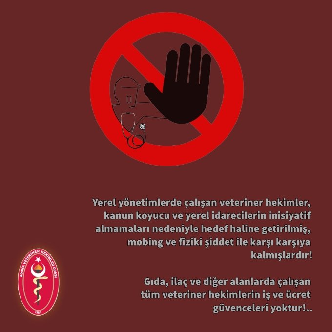 #VeterinerHekimlerHaklarınıİstiyor
#VeterinerHekimsizSağlıkOlmaz 
<a href="/saglikbakanligi/">T.C. Sağlık Bakanlığı</a> 
<a href="/TCTarim/">T.C. Tarım ve Orman Bakanlığı</a> 
<a href="/VahitKirisci/">Prof.Dr.Vahit Kirişci</a>
<a href="/tcbestepe/">T.C. Cumhurbaşkanlığı</a>
<a href="/TBMMGenelKurulu/">TBMM Genel Kurulu</a> 
<a href="/TBMMresmi/">TBMM</a>
<a href="/Akparti/">AK Parti</a> 
<a href="/MHP_Bilgi/">MHP</a> 
<a href="/herkesicinCHP/">CHP 🇹🇷</a> 
<a href="/iyiparti/">İYİ Parti</a>