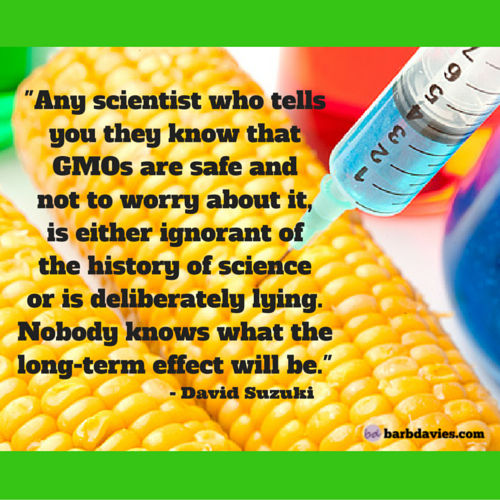 Just say NO to GMO's! #organic