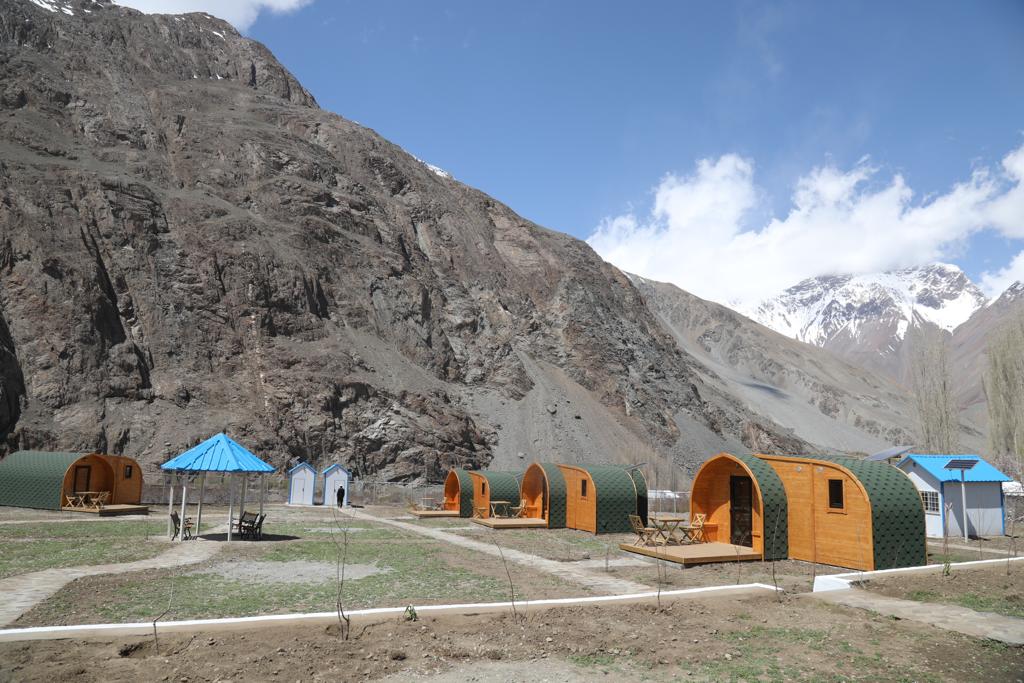 UNDP_Pakistan's tweet photo. #UNDPinPakistan has handed over state-of-the-art camping village established at Sor Laspur, #Chitral to @kptourism. 

The camping village will promote eco-tourism in the province &amp; provide livelihood opportunities for the local communities.

@GovernmentKP @knutostby https://t.co/VOP3ekjAuw