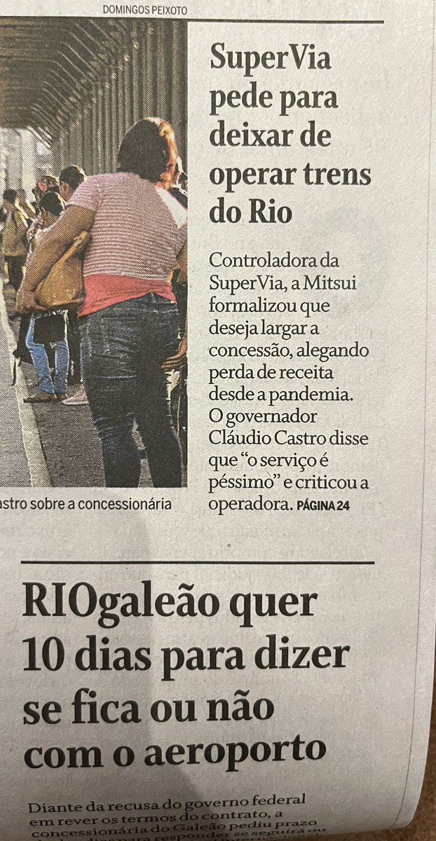 erbarros07's tweet photo. Impressionante como o Rio não consegue atrair investimentos…. Vamos ficar sem distribuidor de luz, sem operador de trem e sem operador de aeroporto.  Sucessão de gestões desastrosas. https://t.co/9252R5N3Mo