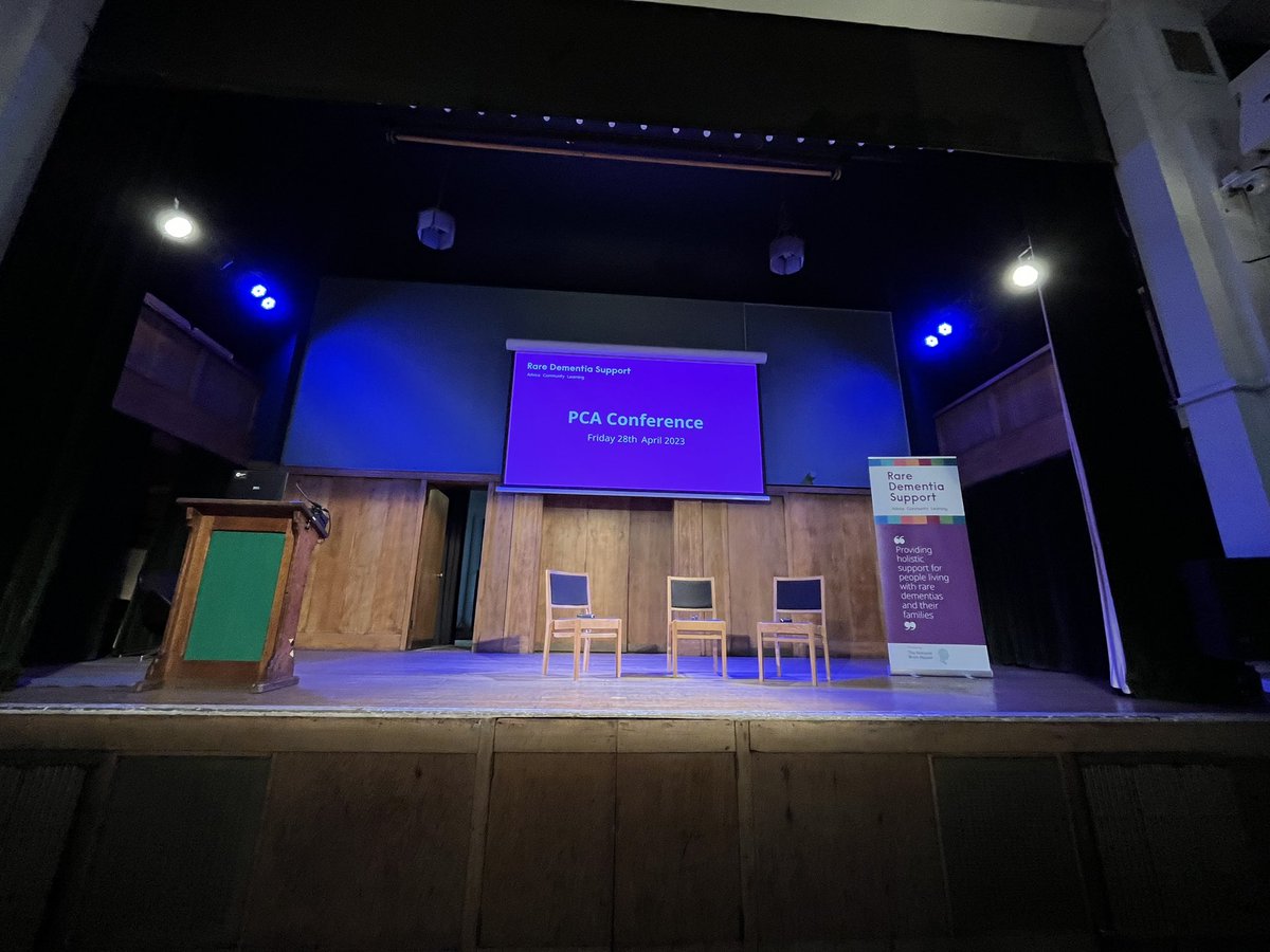 Waiting for the #PCA Conference to start.