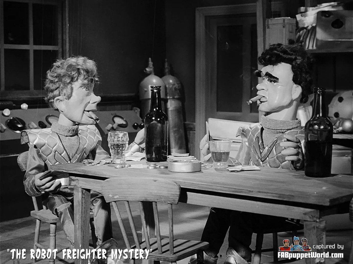 60 years ago , the Briggs brothers were caught sabotaging/salvating their last robot freighter.ac
S01E27 - Apr 28, 1963

#FireballXL5 #GerryAnderson #SylviaAnderson #supermarionation #puppets #marionettes #fpw #fab60