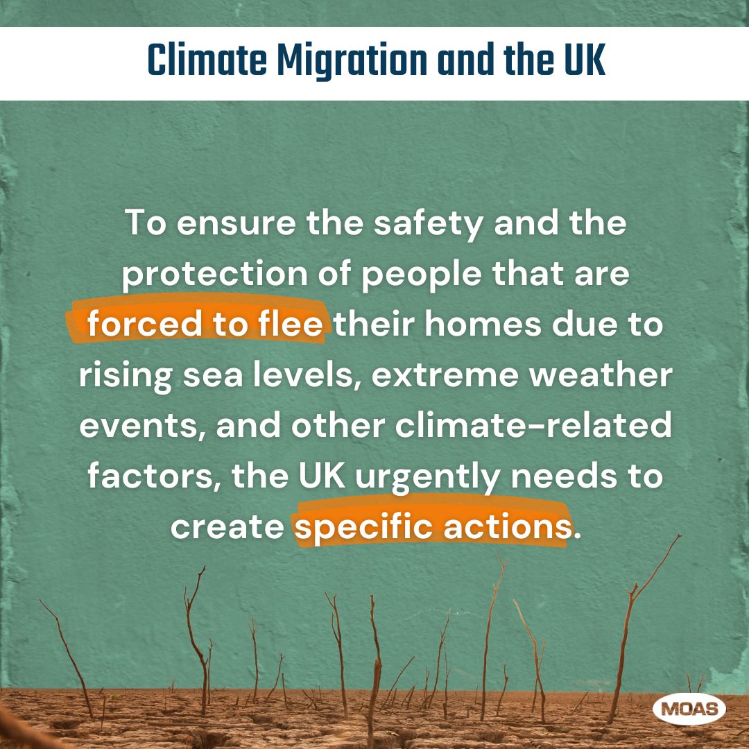 moas_eu's tweet photo. #climatechange isn't just an environmental issue, it's a human one too. With 200 million environmental #migrants estimated by 2050, urgent action is needed. Join #MOAS in advocating for #SafeandLegalRoutes for those forced to flee.
Sign our appeal: https://t.co/gBl44uTEVs https://t.co/UzFgM5g1Jw