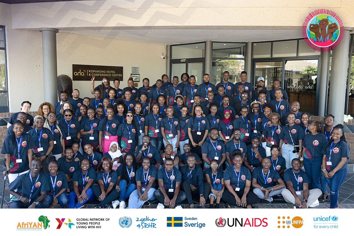 ypluskenya's tweet photo. Y+ Kenya in South Africa!
We have had inspiring conversations here at #UNITEDSummitESA. A leadership summit with the aim of accelerating the HIV and sexual and reproductive health (SRH) movement led by youth. https://t.co/7h9uKgxExS