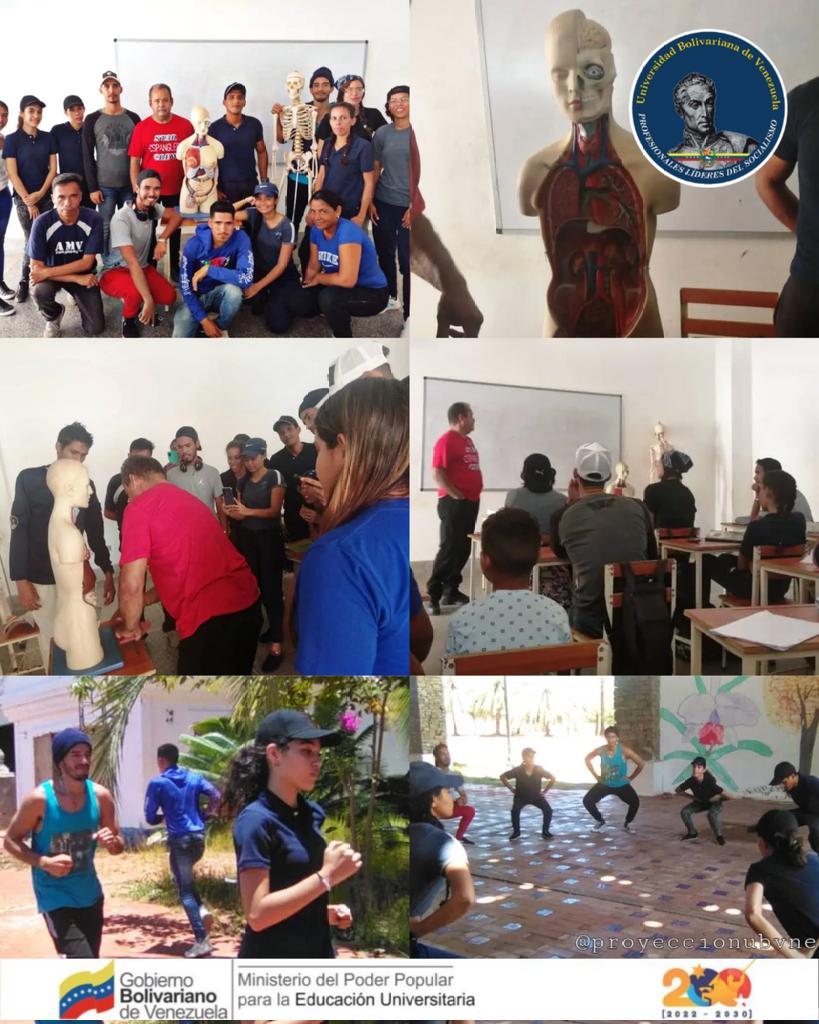 ⭐📝#28Abr | Módulo «Primeros Auxilios» en vinculación al tema: ‘Introducción al Cuerpo Humano’, dirigido a la 2da. cohorte de la Brigada de Emergencia Universitaria UBVNE.

#SomosUBV 
#LevanteElBloqueoYA

@mppeduniv
@unibolivariana 
@sandraoblitasr 
@AlexDiazPadron 
@acostaali