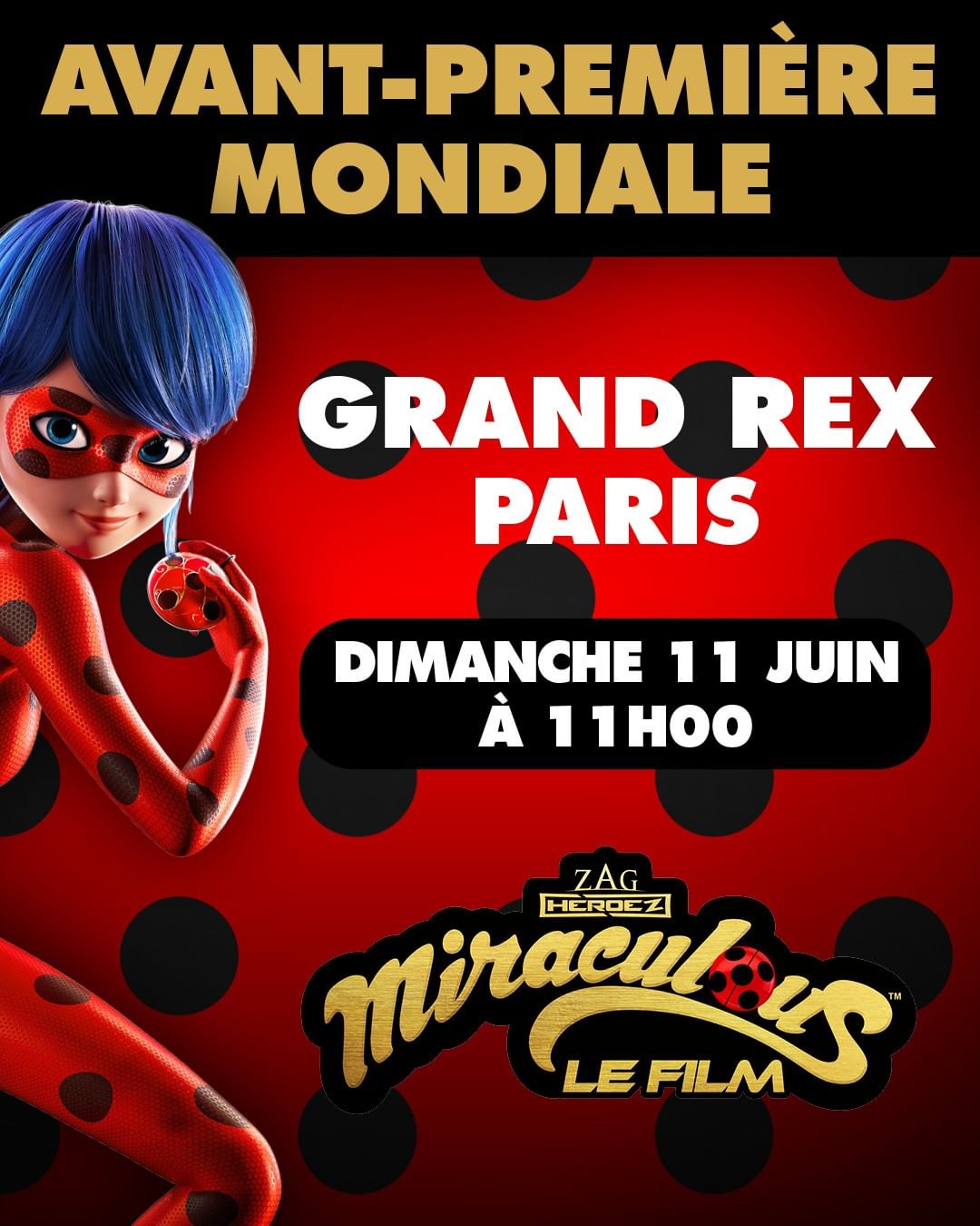Miraculous: Le Film (2023) French movie poster