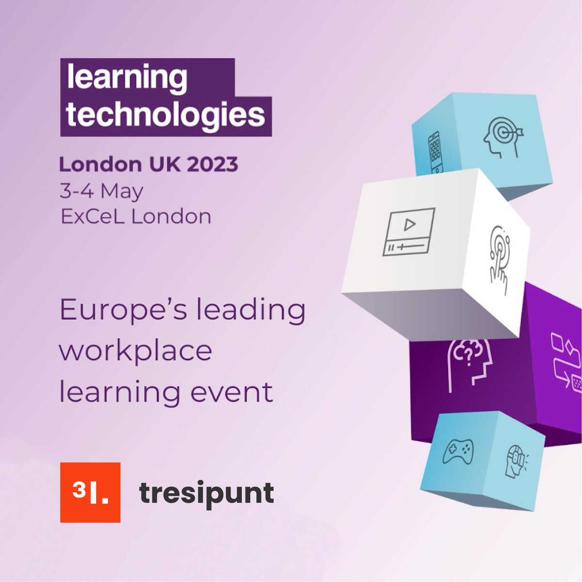 tresipunt's tweet image. 👋 ¡Nuestro equipo asistirá al @LearnTechUK del 3 al 4 de mayo!
💙 Además, Meri hará una charla sobre la implementación de las competencias en @moodleworkplace.
🤝 Tenemos un stand, así que pop by and say hello!
#LT23UK #DigitalLearning #Learning #letselearntogether