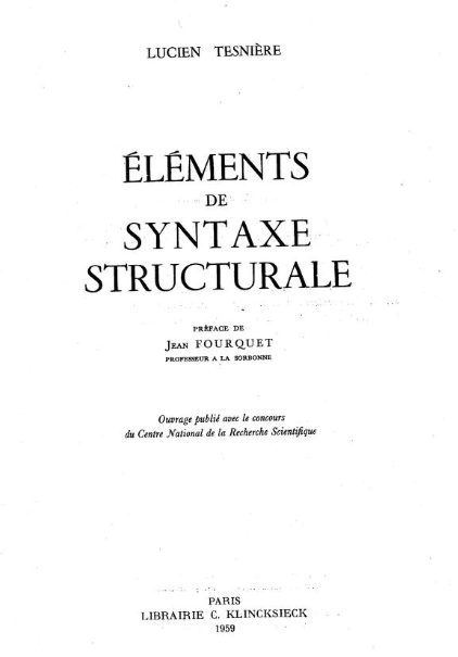 izeus_berlin's tweet image. #OTD 130 years ago, Lucien Tesnière (1893-1954) was born 🤩 Expert on Slavic languages, best-known as the father of Dependency Grammar. He has introduced concepts such as verb valency, arguments, adjuncts or head-initial and head-final structures.

#LinguisticBirthdays #Histlx