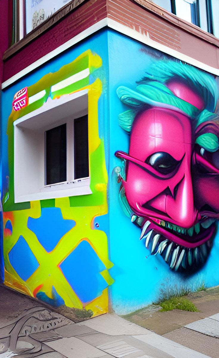 What is this? #onthewall #StreetArt  #opensea
