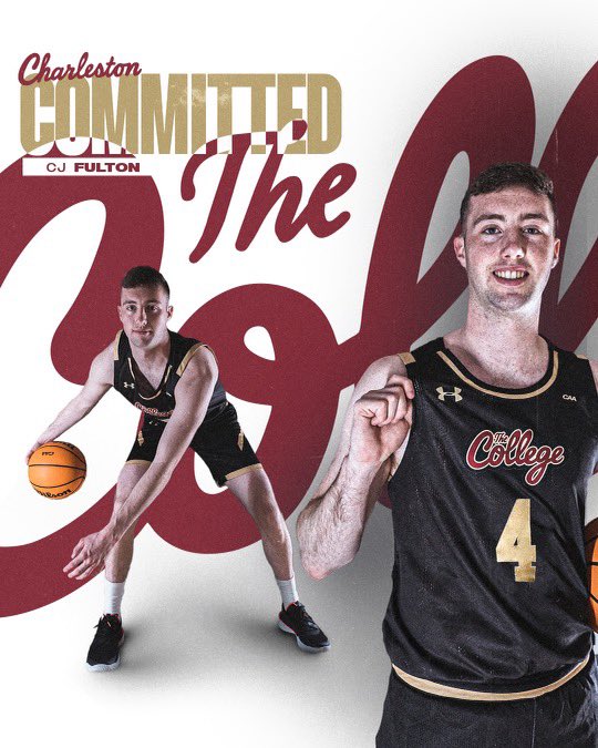 cj_fulton5's tweet photo. Excited to announce my commitment to the College of Charleston! Thankful for my time at Lafayette and all the amazing people I’ve met. Looking forward to this next chapter! https://t.co/zaxwrMgysW