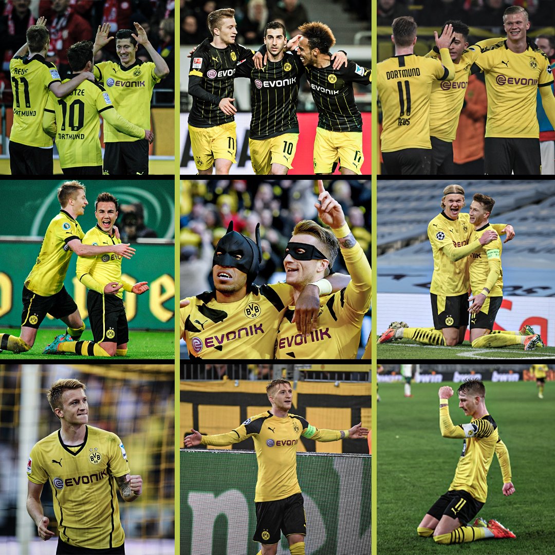 Marco Reus has seen them all come and go 💛