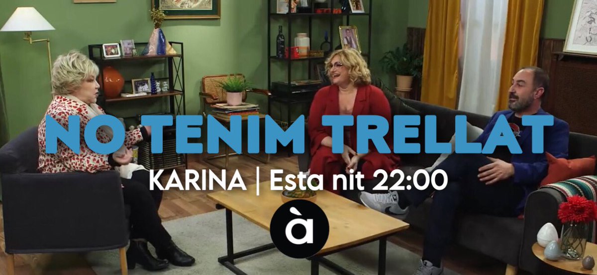 NOU PROGRAMA | <a href="/NoTenimTrellat/">NoTenimTrellat</a> esta nit a les 22.00h en <a href="/apunt_media/">À Punt</a> amb <a href="/OscarTramoyeres/">Oscar Tramoyeres</a> i <a href="/gejuver/">Gemma Juan</a> No t’ho pots pedre! 

#NoTenimTrellat 📺