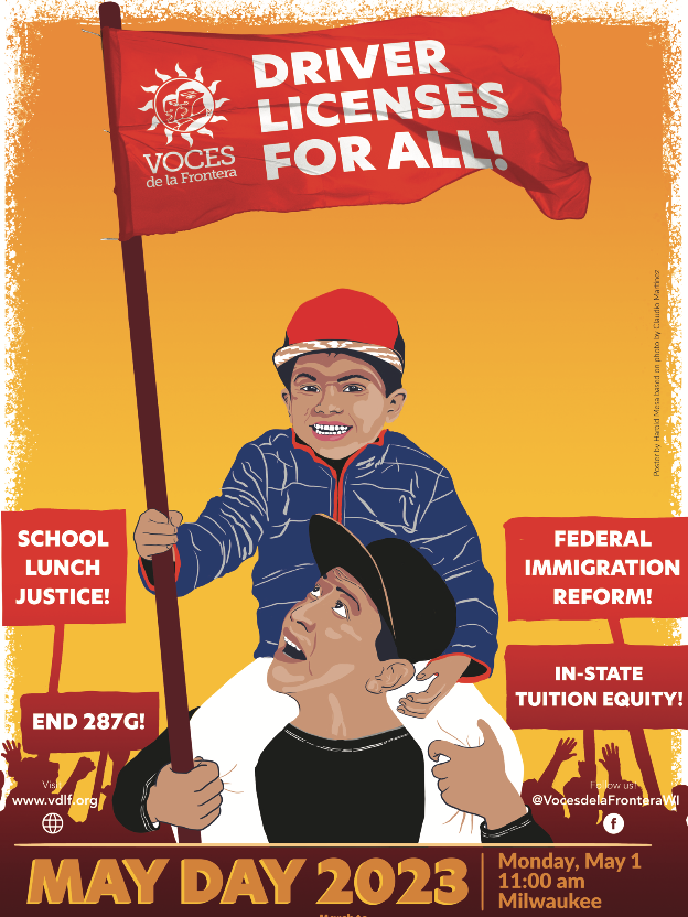 VDLF_Action's tweet photo. Media Alert: Immigrant Essential Workers, Students, Latinxs & Allies Prepare for a #MayDay National Day of Action on May 1 & 2 in #Wisconsin. Read here: https://t.co/n5V8vKIm6E
May 1: Mass march in #Milwaukee at 11am; May 2: Rally at the #WisconsinStateCapitol at 11:30am. https://t.co/IWTlQR8VSu
