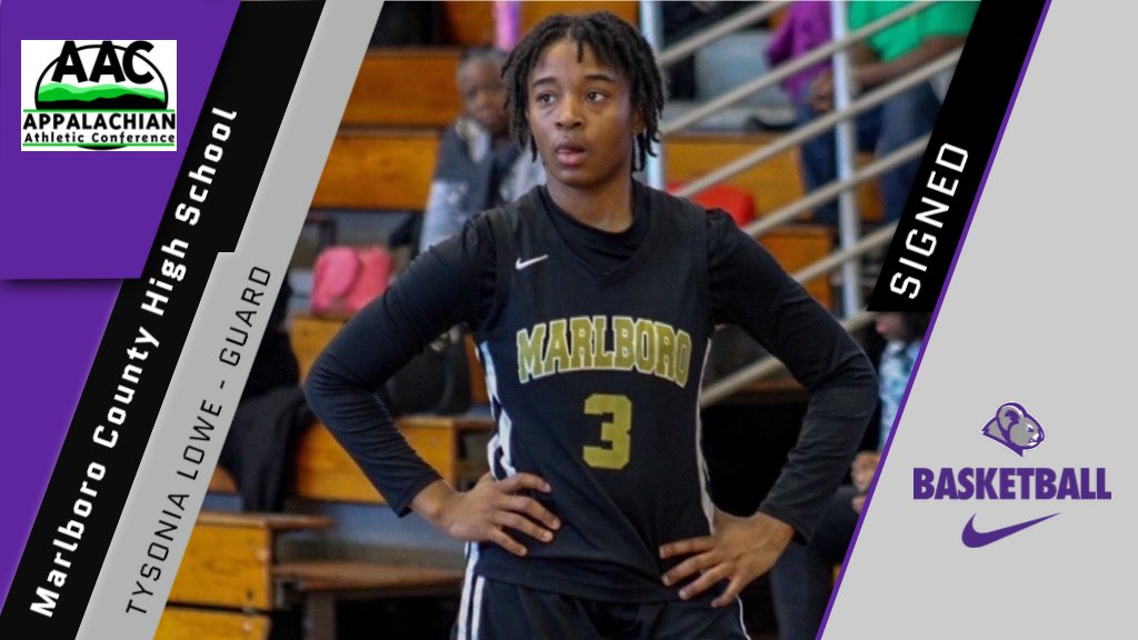 🚨SIGNED🚨 TYSONIA LOWE 

Tysonia comes to Columbia, SC from Marlboro, SC. 
Welcome Home Tysonia🐨!