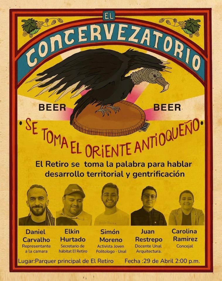 jotacposadag's tweet image. Concervezatorio en El Retiro. 
¿La Vivienda como atributo urbano para quién? 
¿Cuál es el modelo de región que se consolida en el Oriente Cercano? 
¿Es posible construir ciudad(anias) con la arritmia entre lo público y lo privado?
¿Es sostenible social y económicamente?