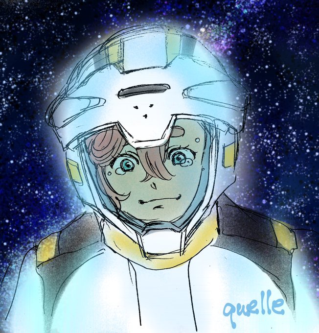 「赤髪 宇宙服」のTwitter画像/イラスト(新着)｜2ページ目