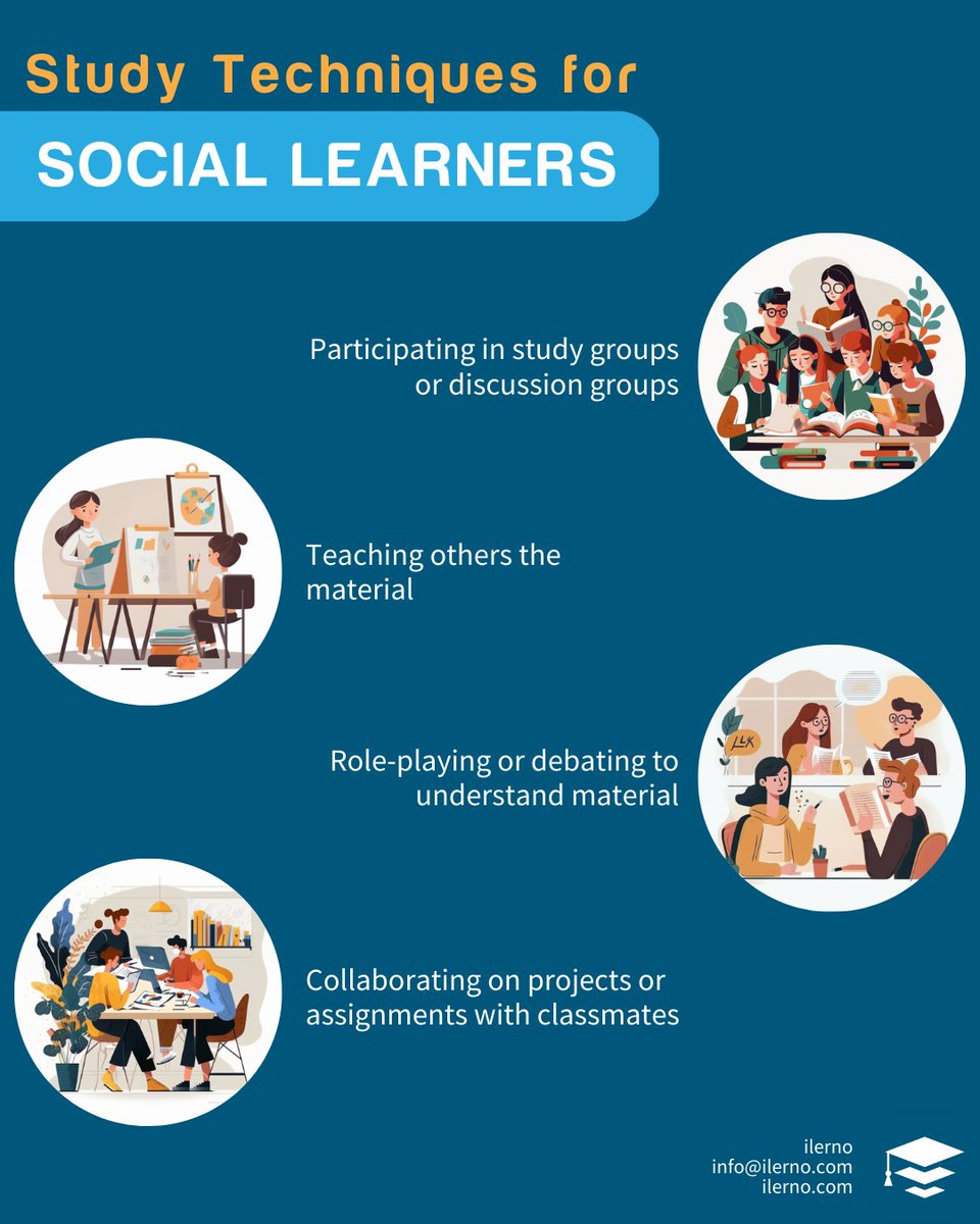 Study smarter, not harder with these tips for social learners! 🤝📚 Connect with others, collaborate on projects, and share ideas to boost your learning potential. #SocialLearnersRock #StudyBuddies #CollaborateToSucceed