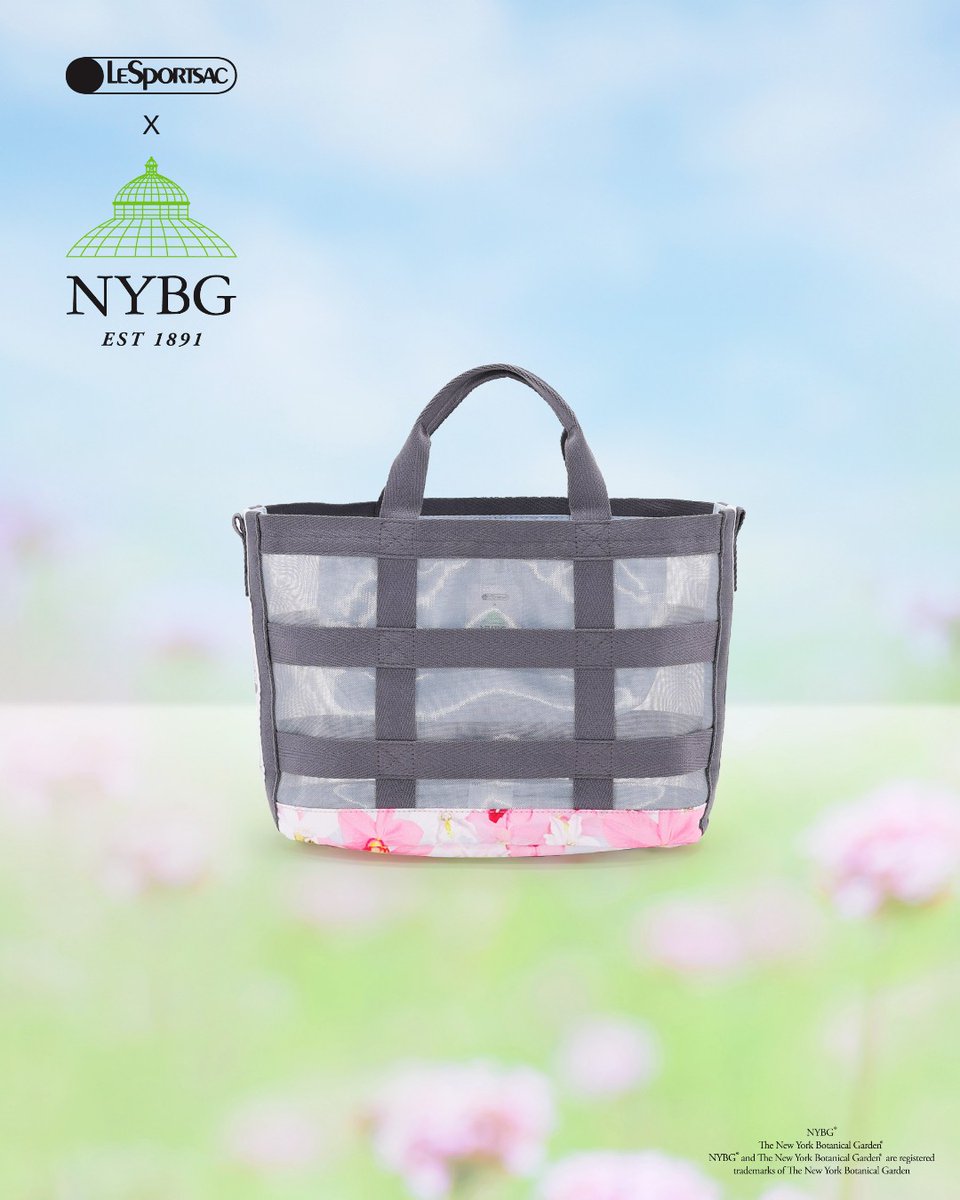 LeSportsac X New York Botanical Garden: The Spring collection is in full bloom, just in time to celebrate #NationalOrchidDay
