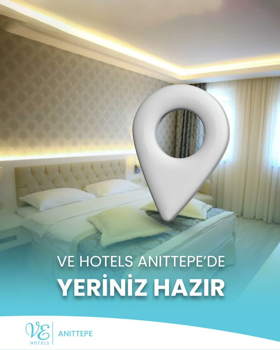 Ve Hotels Anıttepe’de Yeriniz Hazır. • 7/24 Çagrı Merkezi • Şehir Merkezi Otel • Business Hotel • Tüm Kartlara Vade Farksız Taksit anittepe.vehotels.com.tr Tel :0312 530 09 91 #vehotels #vehotelanıttepe #evinizihissedin #erkenrezervasyon