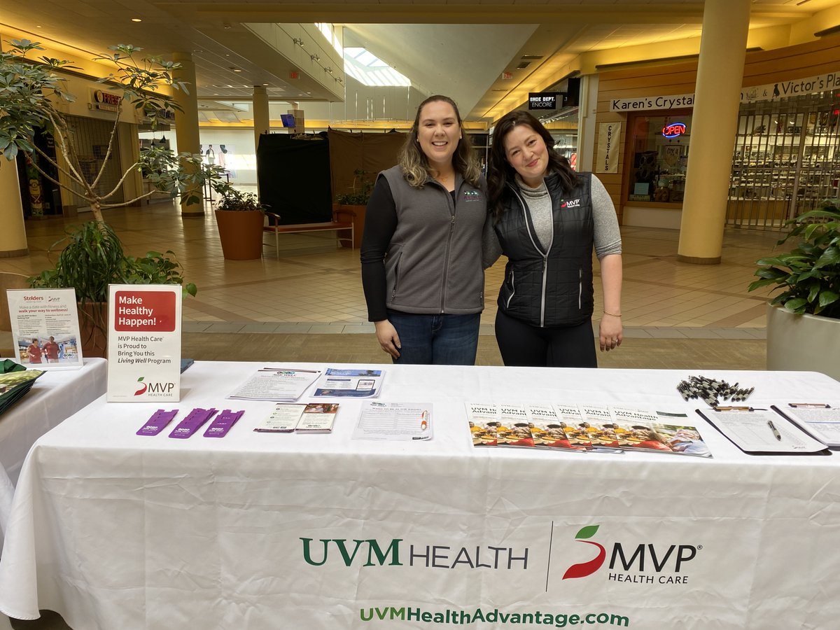 The Striders Walking Club at the University Mall kicked off this week and there's still time to join the fun. The @MVPHealthCare Striders Walking Club is a free walking program. Learn more & register: mvphealthcare.com/about/events/l… #VT #BTV