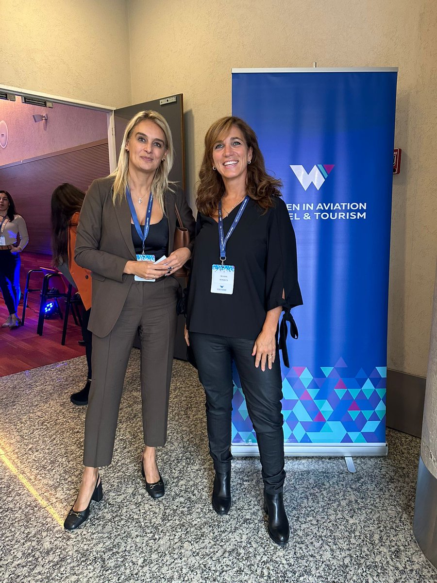 aeropuertoSV's tweet image. #WIATT 
👩‍🦰🛫 Acompañamos la 3er. edición del "Women in Aviation, Travel &amp;amp; Tourism" organizado por @aa2000oficial que se llevó adelante en la Sala Malvinas Argentinas del Aeropuerto Internacional de Ezeiza.