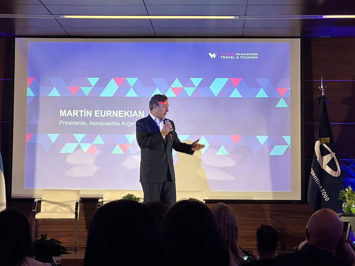 aeropuertoSV's tweet image. #WIATT 
👩‍🦰🛫 Acompañamos la 3er. edición del "Women in Aviation, Travel &amp;amp; Tourism" organizado por @aa2000oficial que se llevó adelante en la Sala Malvinas Argentinas del Aeropuerto Internacional de Ezeiza.
