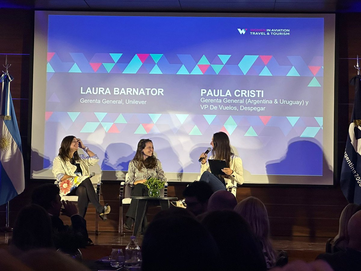 aeropuertoSV's tweet image. #WIATT 
👩‍🦰🛫 Acompañamos la 3er. edición del "Women in Aviation, Travel &amp;amp; Tourism" organizado por @aa2000oficial que se llevó adelante en la Sala Malvinas Argentinas del Aeropuerto Internacional de Ezeiza.