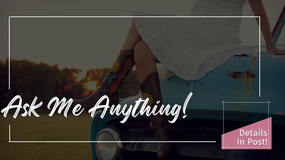 Did you know once a month in my Facebook Group I do a Live Ask Me Anything?
To get all the details for the next one and to submit your questions check out the form here:
forms.gle/tHHnC6eEudB88S…
#RomanceReader #RomanceBooks #RomanceAuthor #SmallTownRomance #AMA