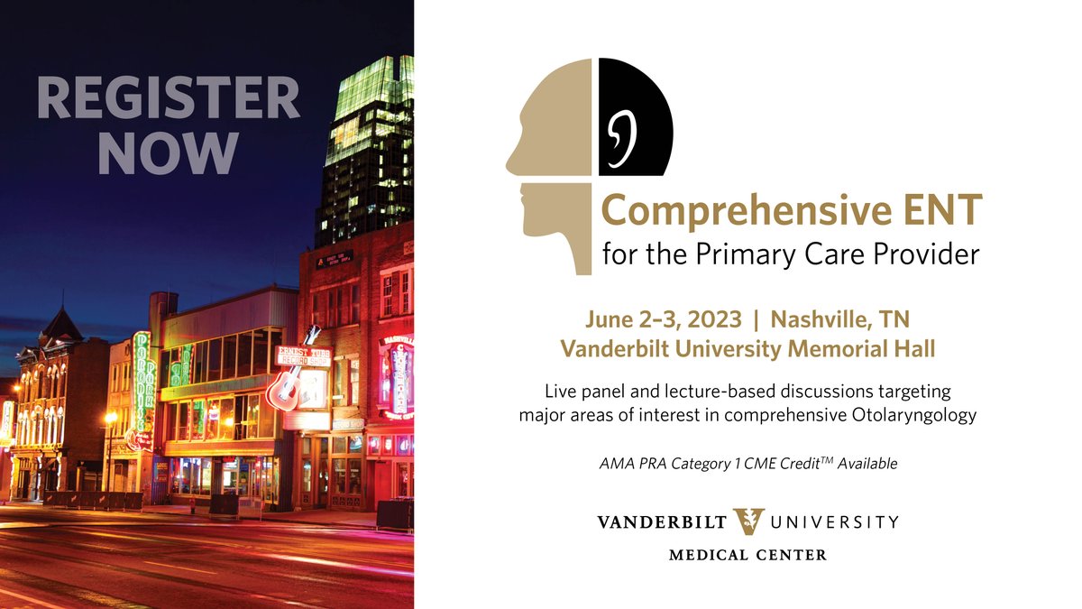 VUMC Otolaryngology–Head and Neck Surgery tweet media