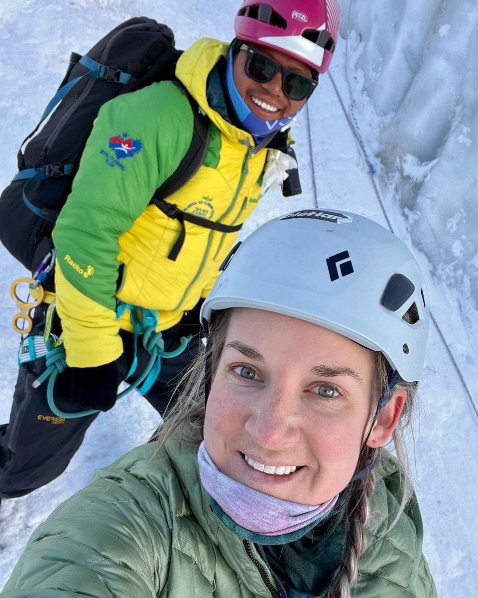 KirstieEnnis's tweet photo. More updates to come as we continue our journey. Thanks for all your support and for being a part of our adventure. #ClimbingCommunity #StayTuned #EverestTheRedemption #LeftLegless #KEClimbs https://t.co/HOQo0QXfDC
