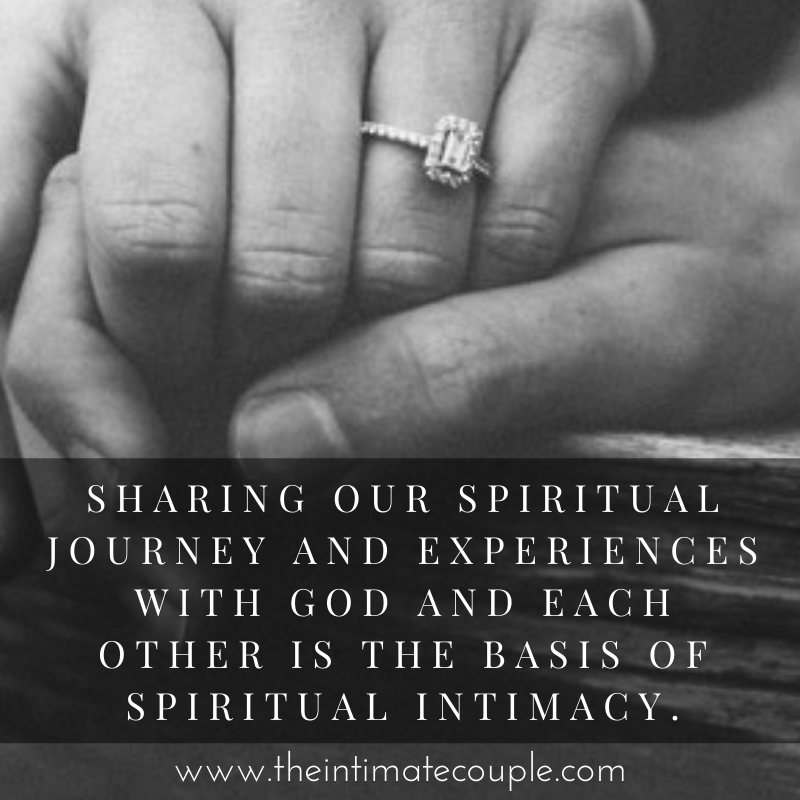 Ask your spouse, "What has God been showing you recently?"