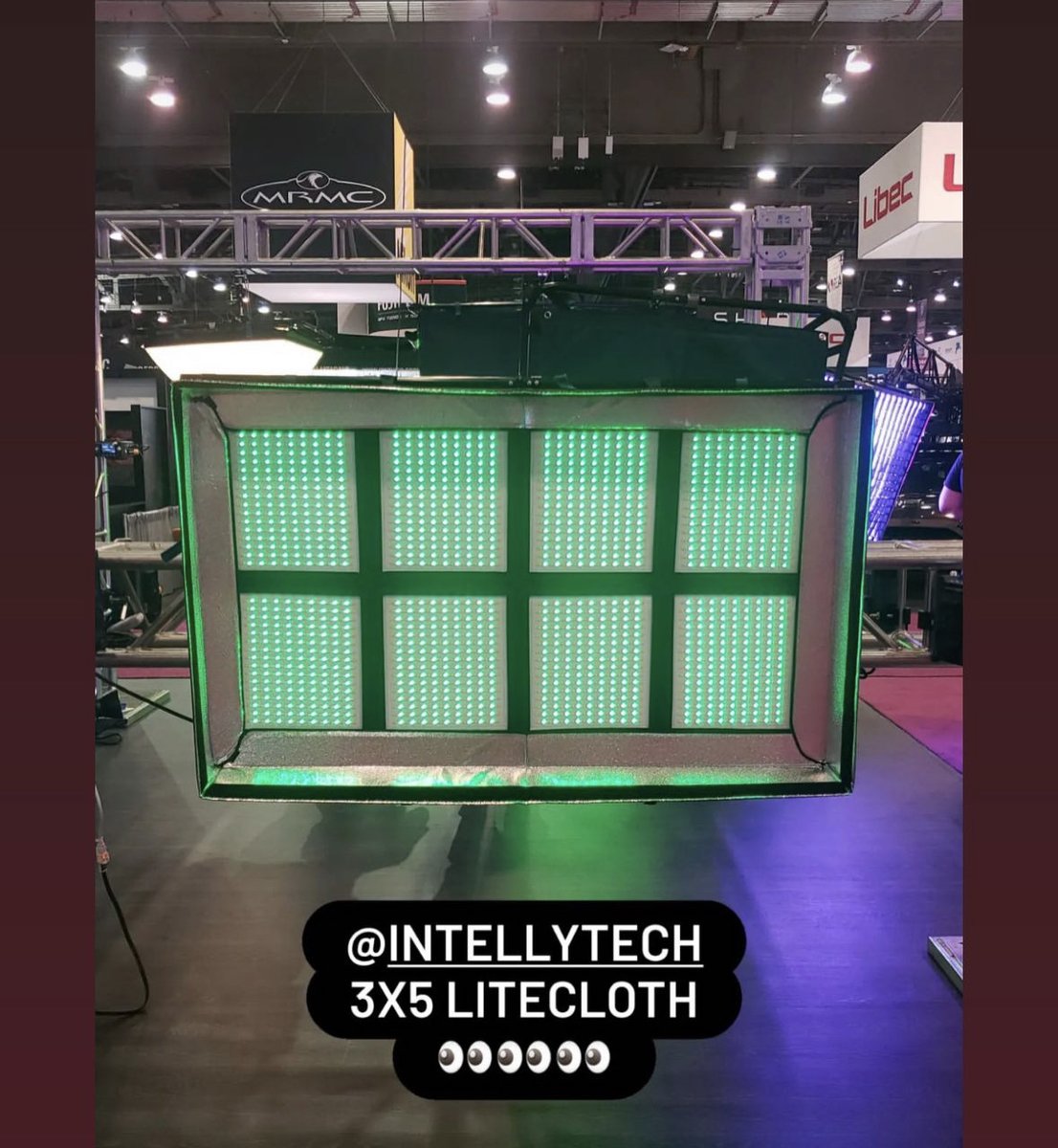IntellytechLED's tweet image. LiteCloth 3.0 Post NAB - Great Seeing Everyone! We have an announcement to make - mailchi.mp/intellytechusa…