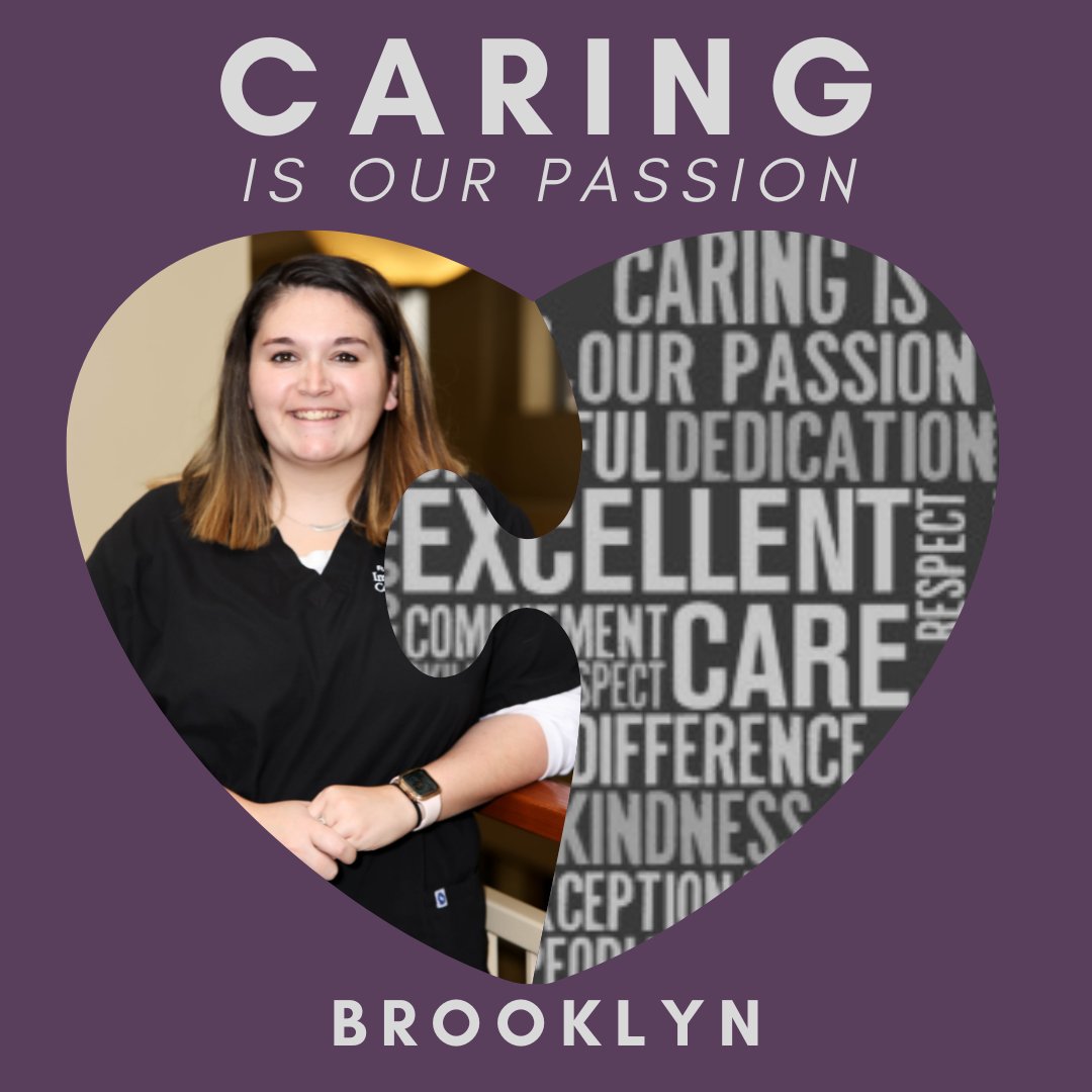 Our lead Business Office Specialist, Brooklyn, said, 'I got into healthcare because I love helping people and making a difference in their lives.' Brooklyn, you make a difference every single day! We're so thankful for you! #teamFJIC #CaringIsOurPassion #adminweek