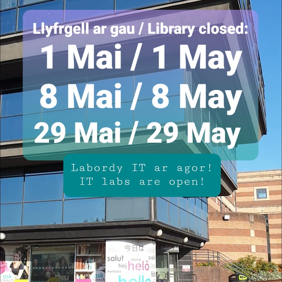 Wrexham University Library Service Desk tweet media