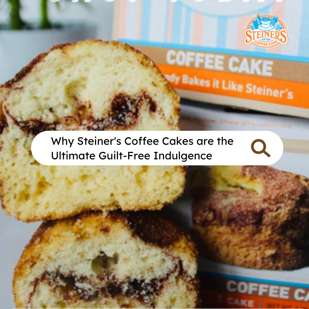 Craving something sweet without the guilt? Look no further than Steiner's guilt-free coffee cakes! Gluten-free, preservative-free, nut-free, and downright delicious. #SteinersCoffeeCakes #GuiltFreeIndulgence #GlutenFree #PreservativeFree #NutFree