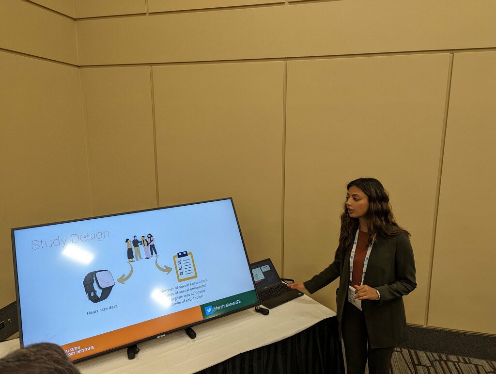 farahrahman23's tweet photo. First #AUA presentation at my first AUA ever! So thankful for #IAUA or the Indian American urological association for giving me the opportunity to present our work on the of role wearable tech in sexual medicine research! https://t.co/w9SI9bxAgY