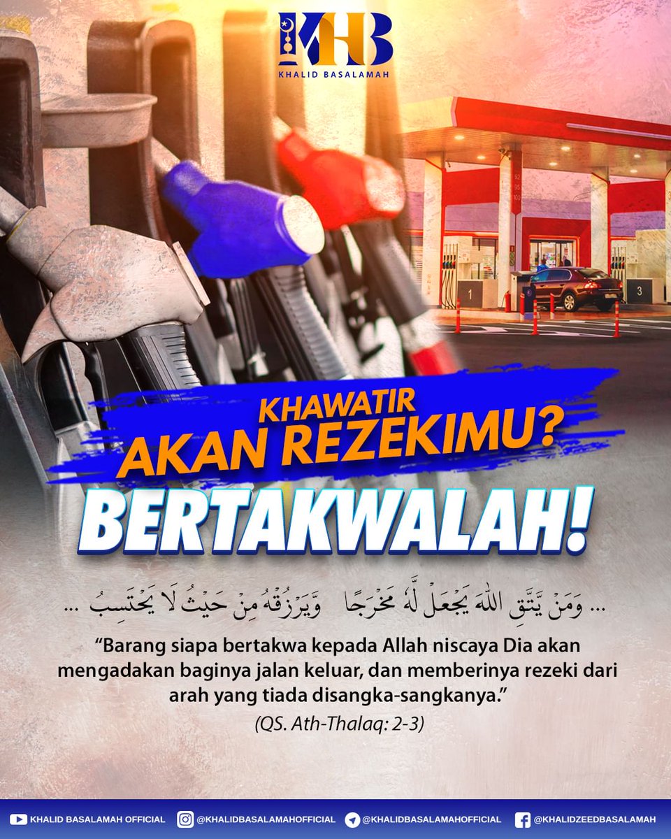 ustadzkhalid's tweet photo. ▶️ KHAWATIR AKAN REZEKIMU? BERTAKWALAH!

📌 Dapatkan update setiap harinya video, poster ilmu, jadwal, dan hal lainnya dengan bergabung dalam Channel KHB Official:
https://t.co/iIYhhdSA21
#khb #ustadzkhalid #khawatirakanrezeki #bertakwa https://t.co/qLVt8IvBzT