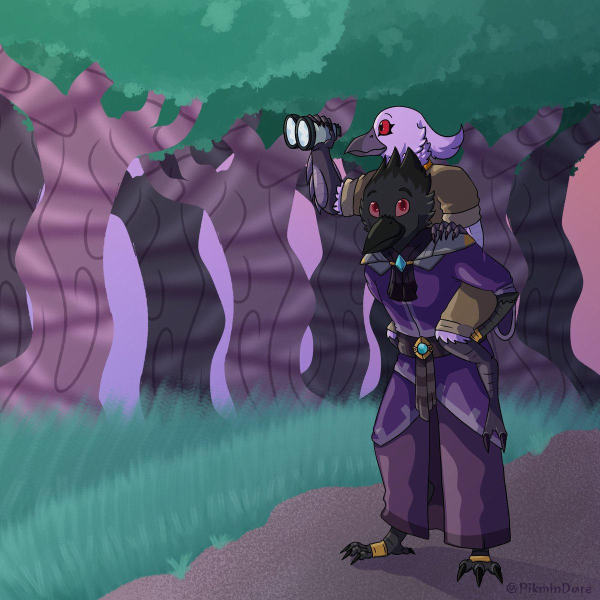 VaneChozo's tweet photo. A Mawkin #Chozo visitor can offer you a new perspective of your own homeworld!

Art by @PikminDare https://t.co/kb0iG1j2TH