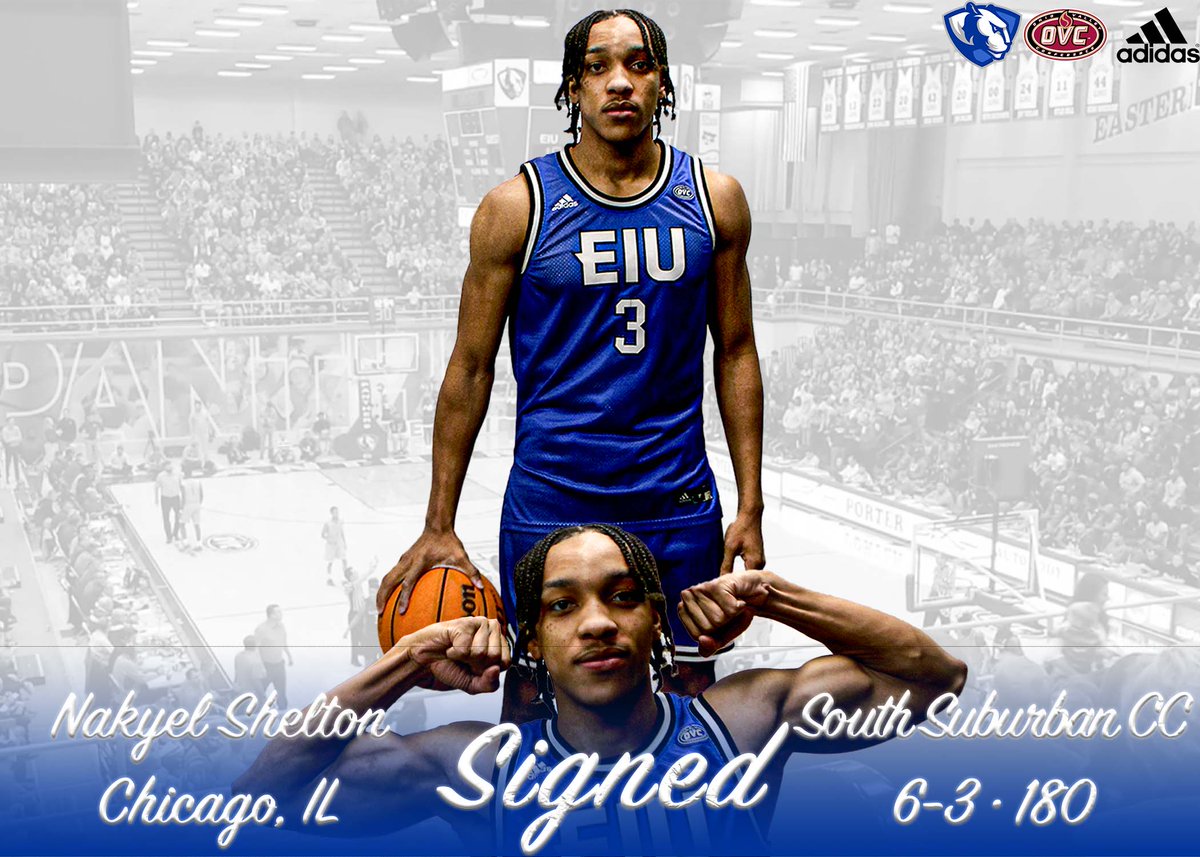 The <a href="/eiubasketball/">EIU Men’s Basketball</a> team has added NJCAA All-American guard Nakyel Shelton to the Panthers roster...

Shelton ranked 5th in the nation in scoring (23.6) and 10th in the nation in rebounding (10.7) last year at South Suburban CC...

Release🏀👀⬇️
eiupanthers.com/news/2023/4/28…