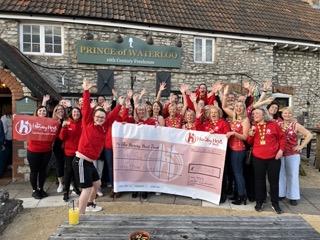 Thank you <a href="/LLHalf/">London Landmarks Half Marathon</a>  our 57 strong Team Harvey raised an incredible £35,000 to support bereaved children