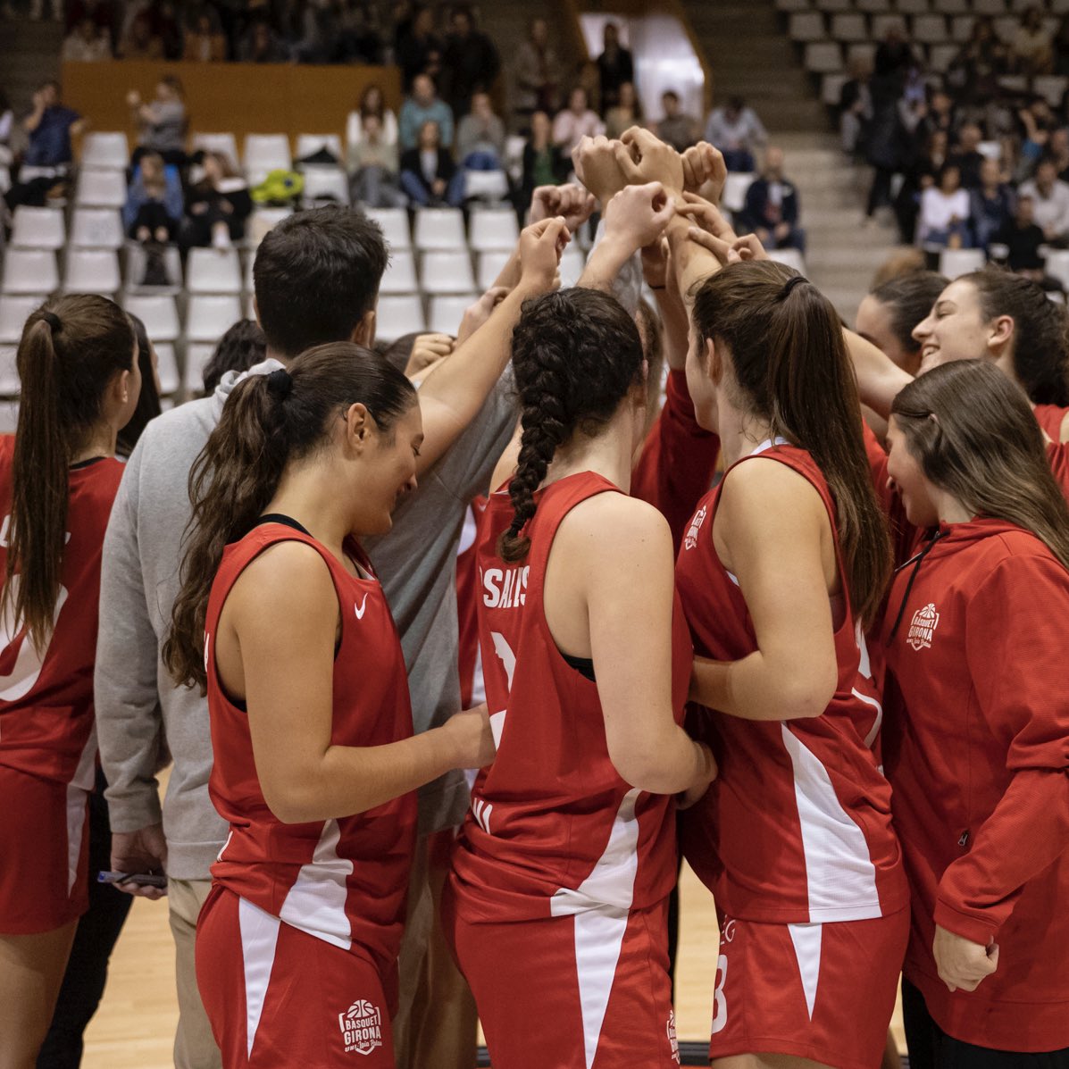 🔥 Preparades per la final a 4 Cadet! 
𝟏, 𝟐, 𝟑... 𝑮𝑰-𝑹𝑶-𝑵𝑨! ❤️🤍